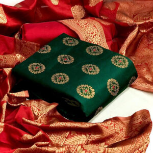 Ethnic Junction Cotton Silk Printed Salwar Suit Material